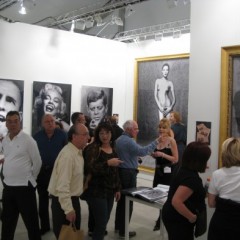 James Dean hits Elvis at Gallery