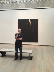 Jeremy Fey photographed by Mason Hayutin at Clyfford Still Museum Colorado is a international destination due to The Clyfford Still Museum in Denver. Photo: Mason Hayutin