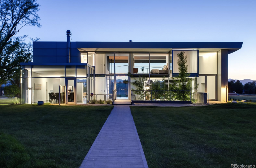 The Exterior of Ginny Williams Denver Home