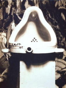 The Fountain, 1917 by R Mutt taken by Alfred Stieglist
