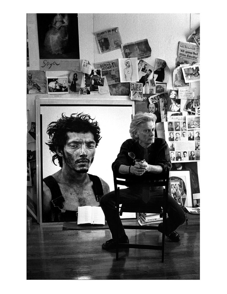 Avedon documentary on Netflix: John Loengard, Richard Avedon, 1994, gelatin silver print, at GALLERY M